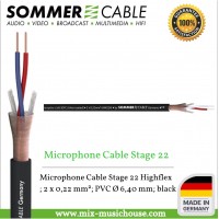 Sommer Cable Stage22-BK Mikrofonski kabl 
